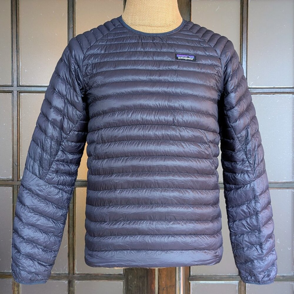 PATAGONIA | UltraAlpine Down Crew | "Smolder Blue" (Black) | Extra Small